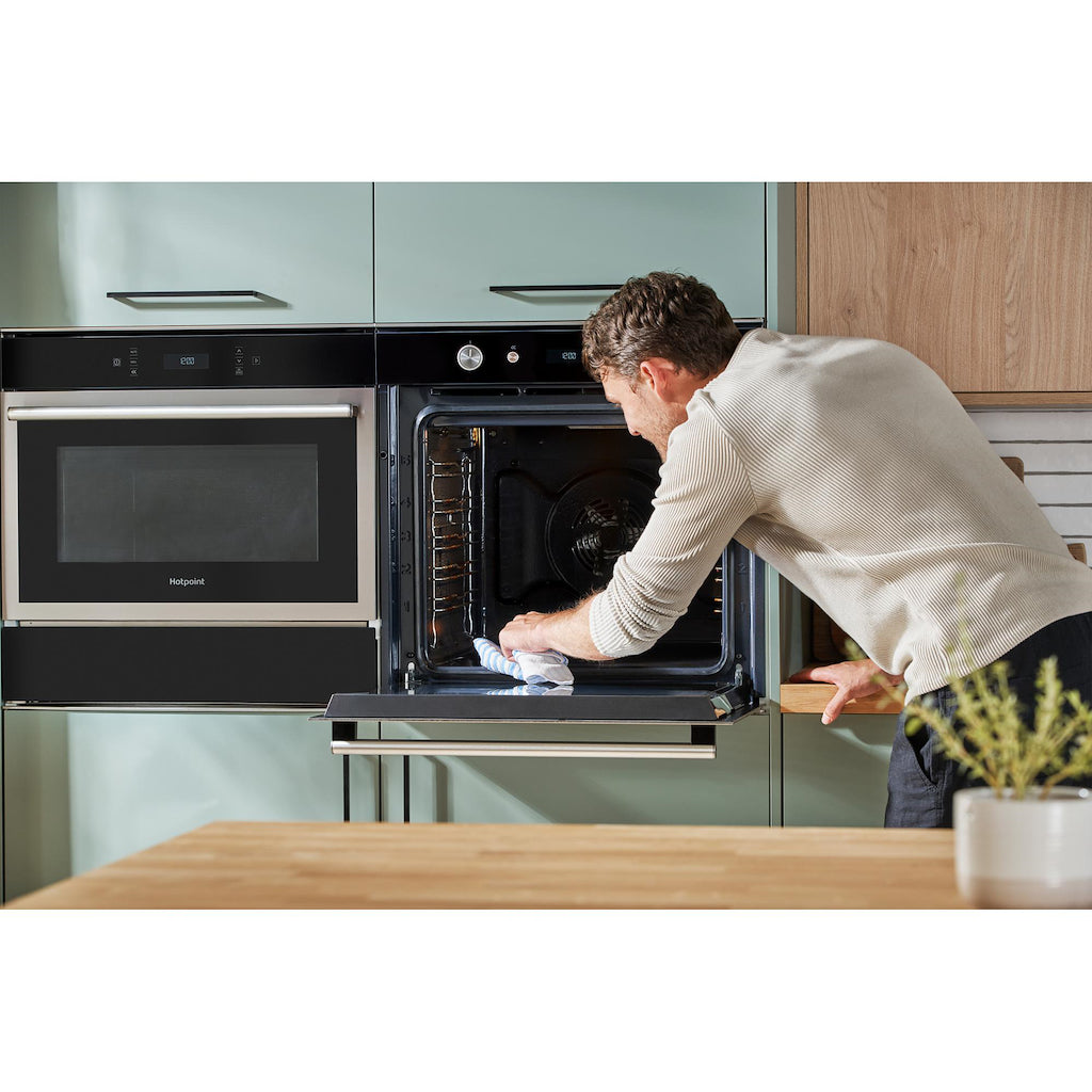 Hotpoint MP 676 IX H Built-In Microwave - Stainless Steel