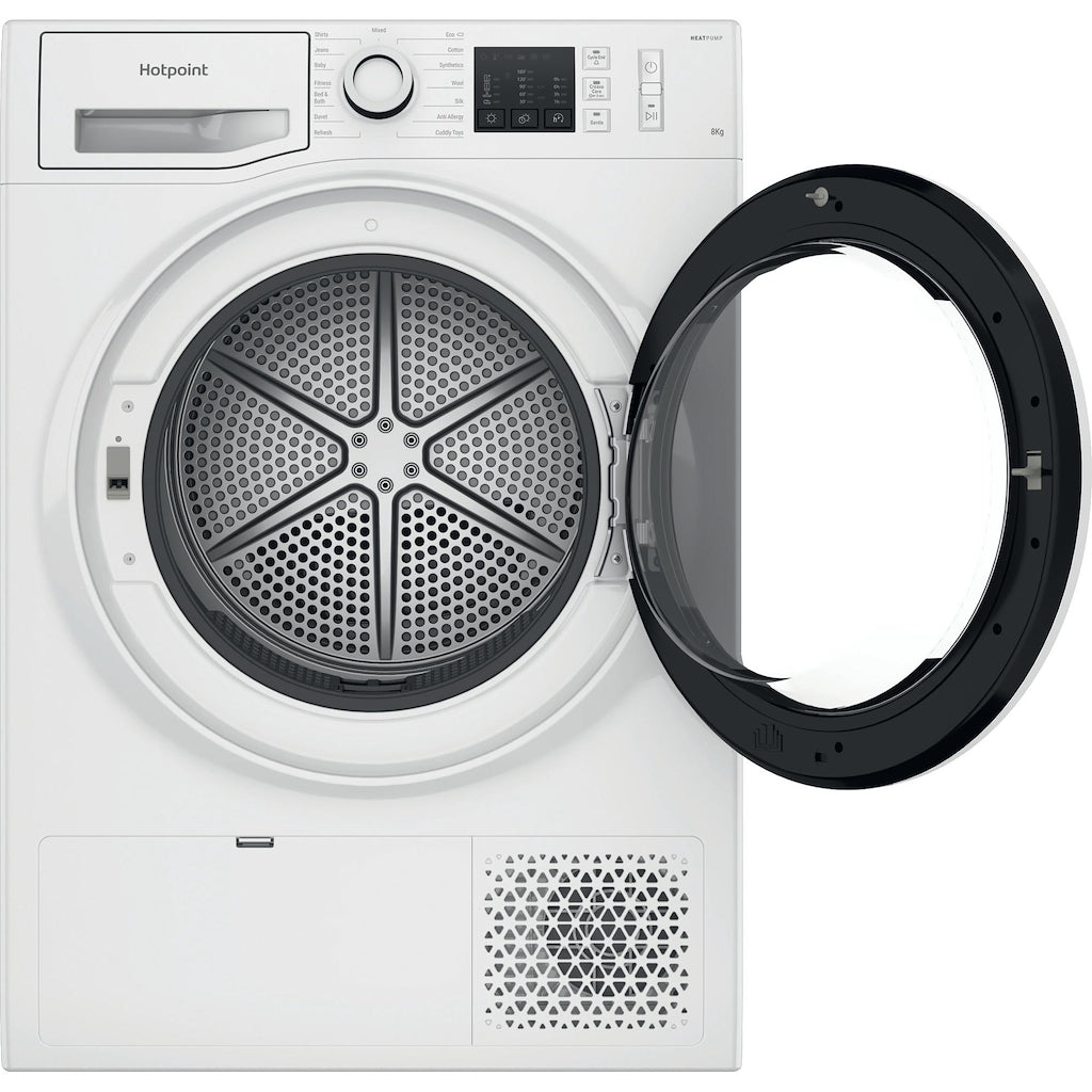 Hotpoint NT M10 81WK Freestanding 8kg Heat Pump Tumble Dryer - White