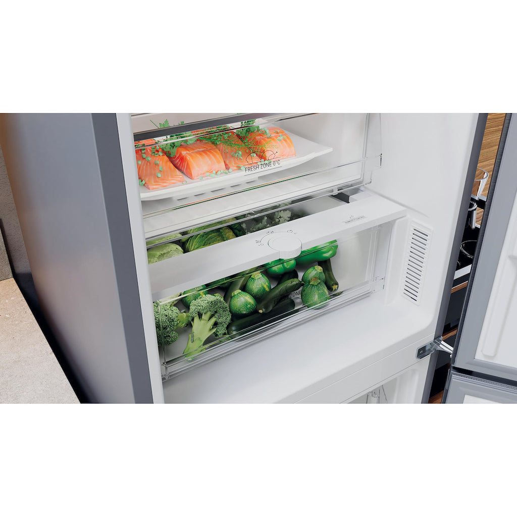 Hotpoint H7X93TSX Freestanding Fridge Freezer