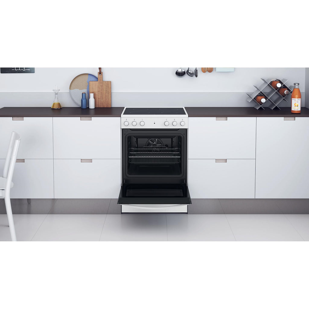 Indesit IS67V5KHW/UK Freestanding 60cm Electric Cooker