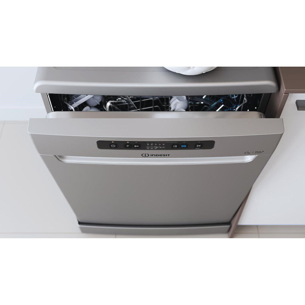 Indesit DFC2B16SUK My Time Dishwasher - Silver