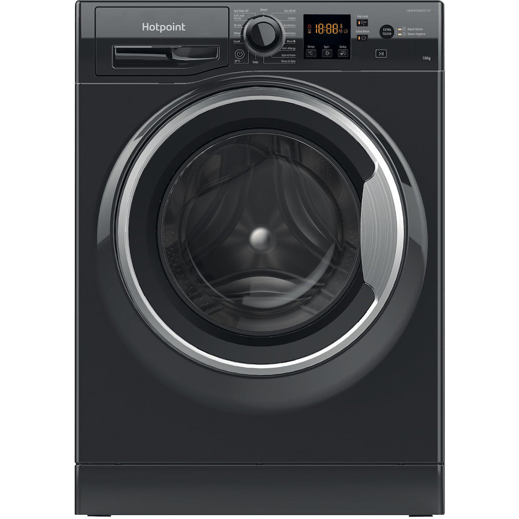 Hotpoint NSWM1045CBSUKN Freestanding Washing Machine