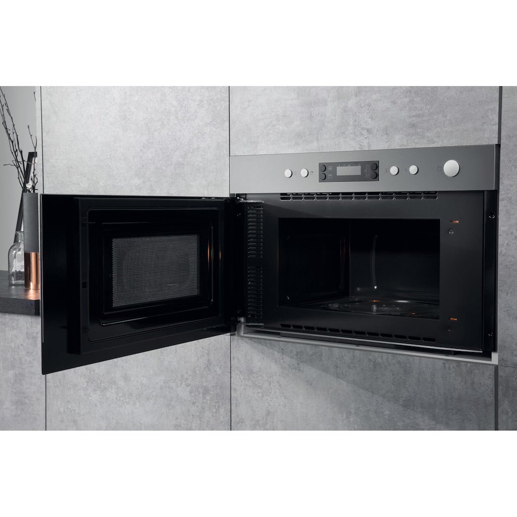Hotpoint MN 314 IX H Built-In Microwave - Stainless Steel