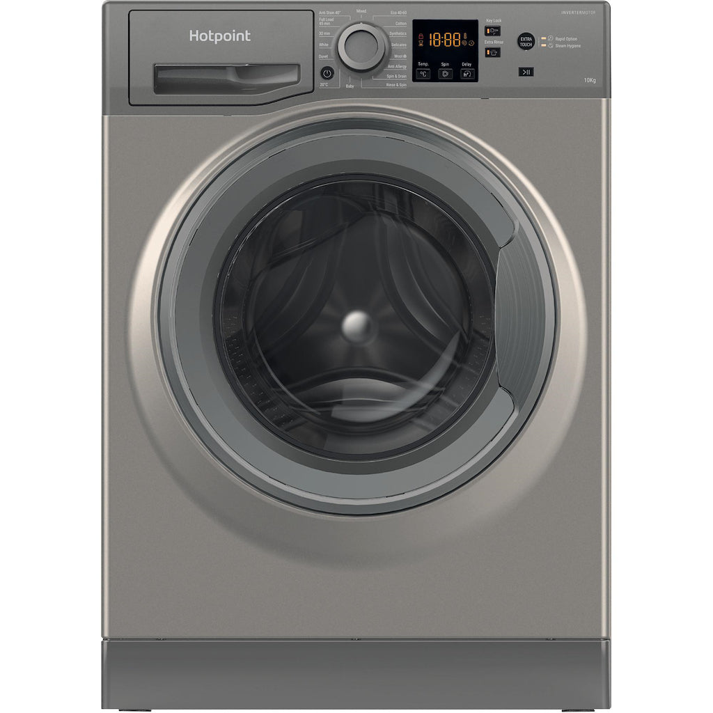 Hotpoint NSWM1045CGGUKN Freestanding Washing Machine