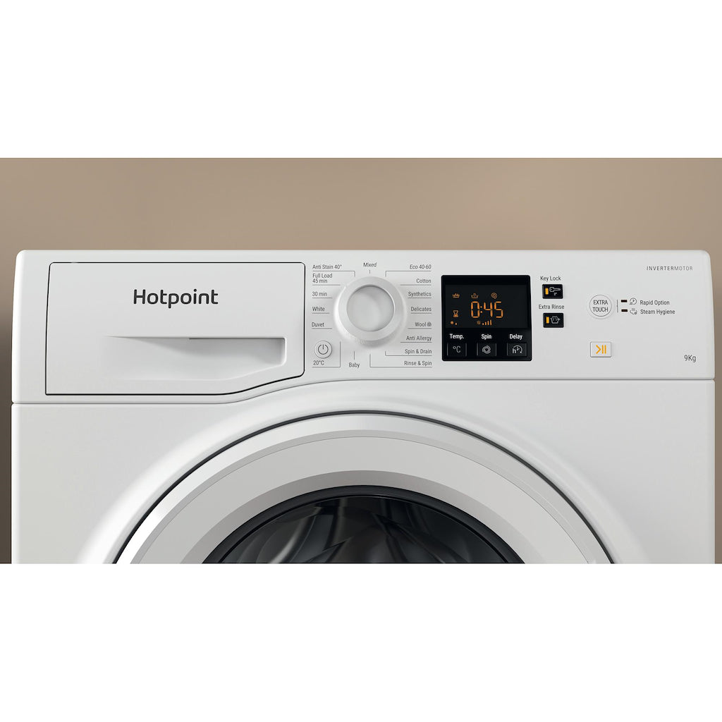 Hotpoint NSWF945CWUKN 9kg Freestanding Washing Machine