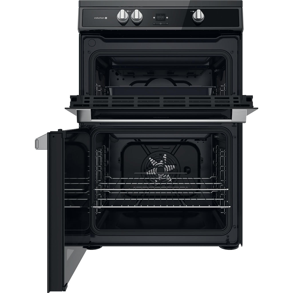 Hotpoint HDT67I9HM2C/UK Double Cooker - Black