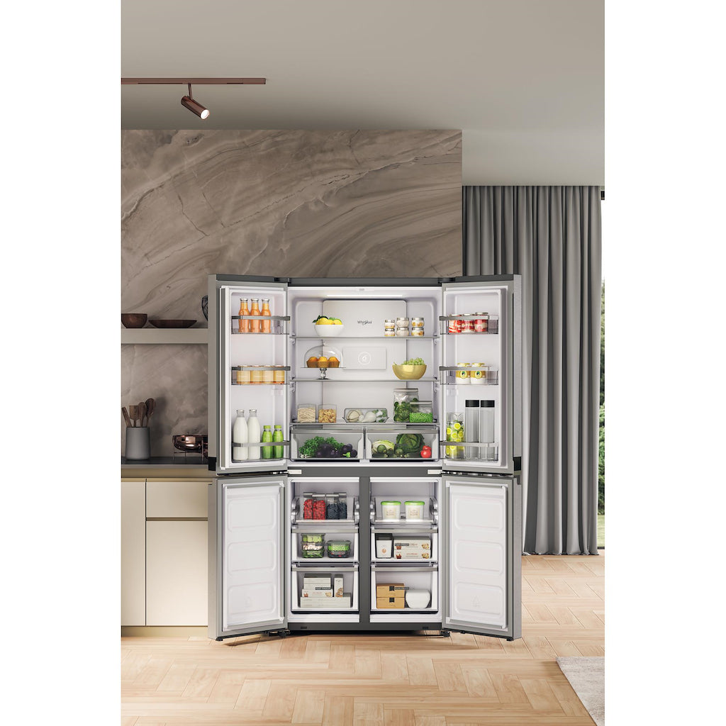 Whirlpool WQ9B2LG American 4 Door Fridge Freezer