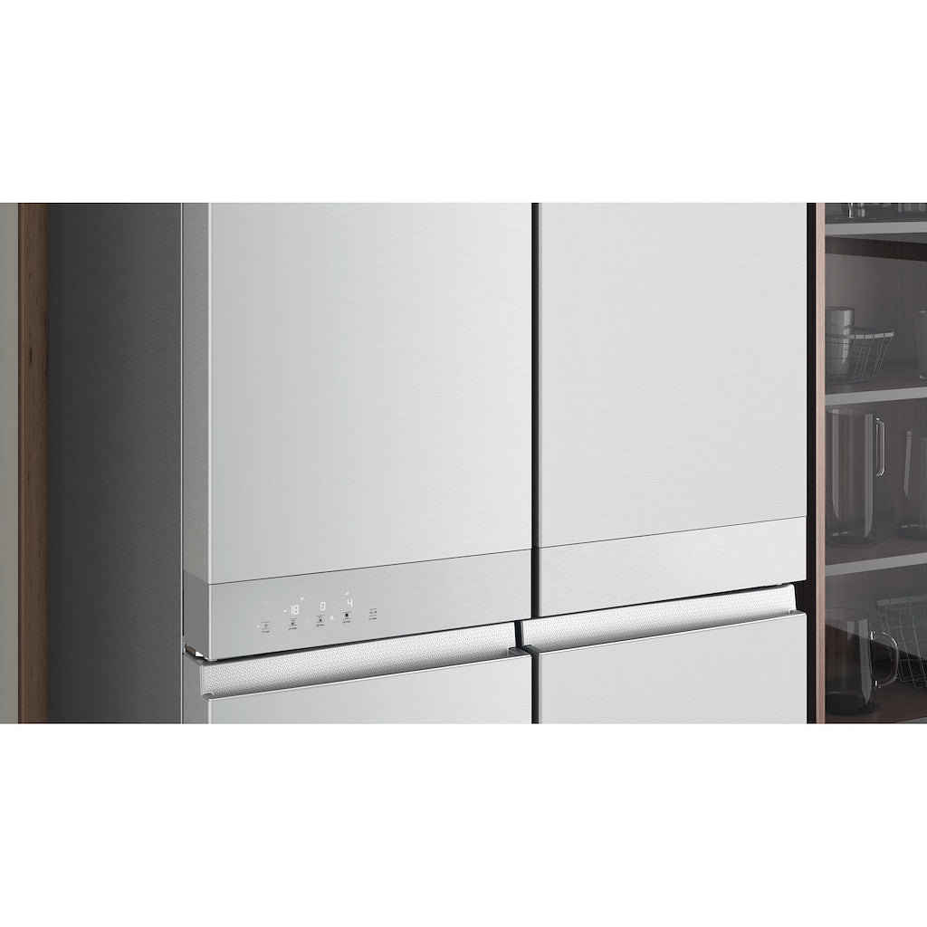 Hotpoint HQ9 M2L UK Active 4 Door Fridge Freezer - Stainless Steel