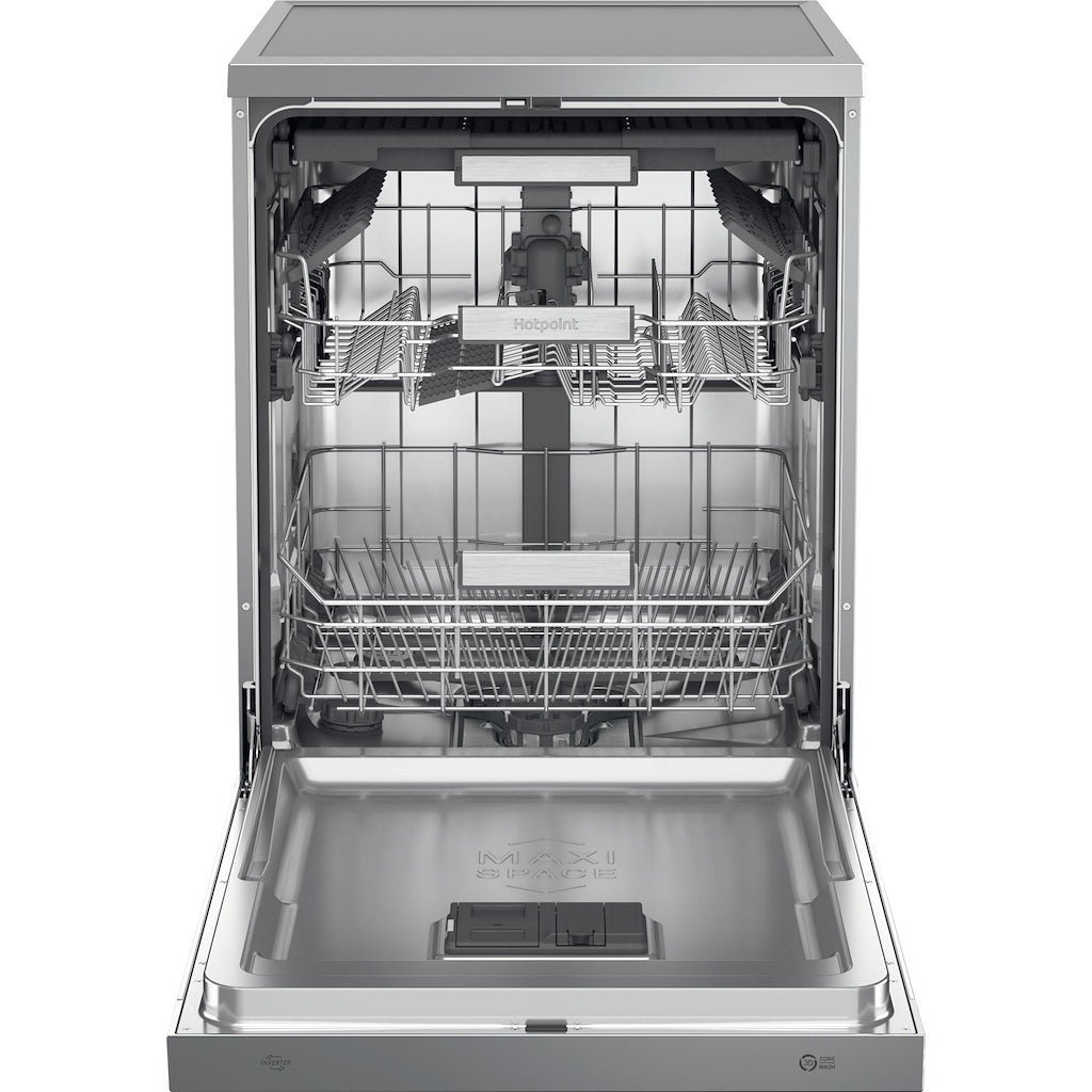 Hotpoint H7F HS51 X UK Maxi Space Freestanding 15 Place Settings Dishwasher