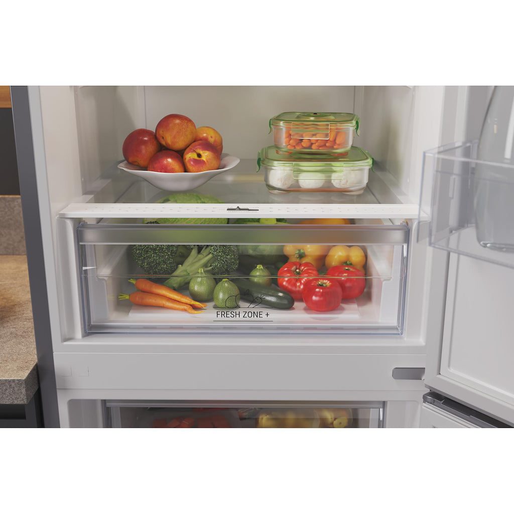 Hotpoint HBTNF 60182 X UK 304L Fridge Freezer - Stainless Steel