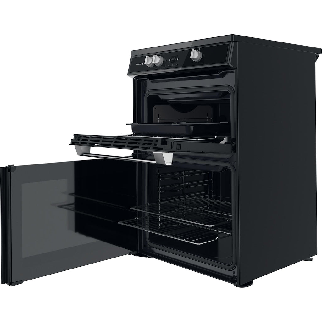 Hotpoint HDT67I9HM2C/UK Double Cooker - Black