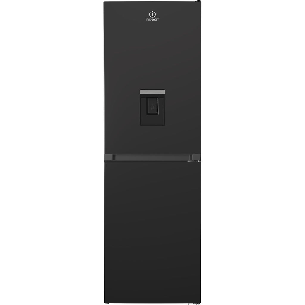 Indesit IBTNF 60182 B AQUA UK Freestanding Fridge Freezer - Black