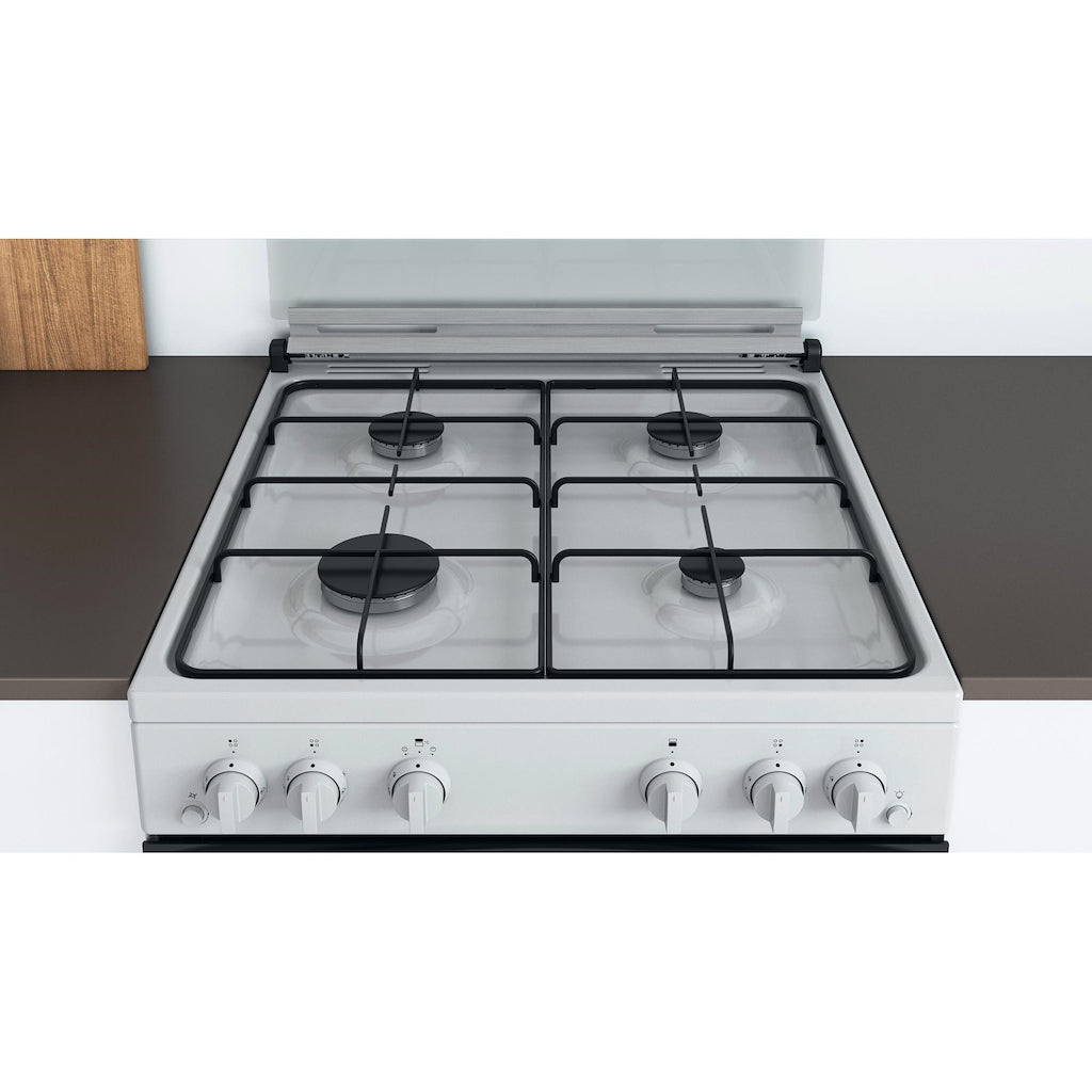 Indesit ID67G0MCW/UK Double Cooker - White