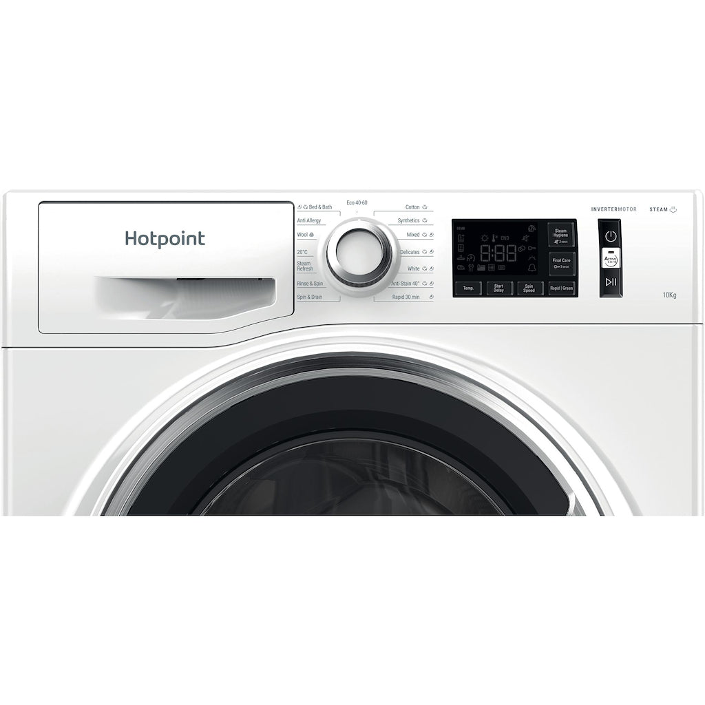 Hotpoint NM11 1048 WC A UK 10kg Freestanding Washing Machine