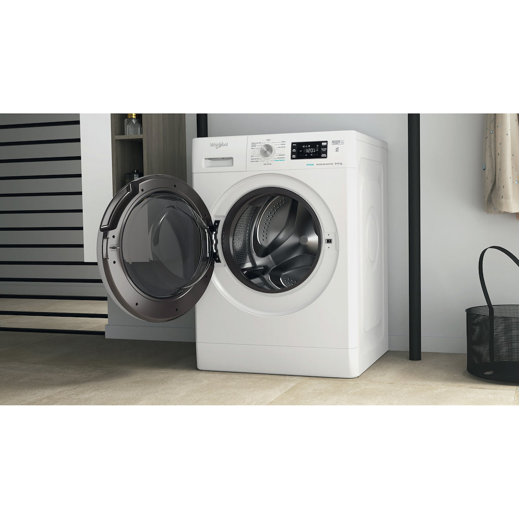 Whirlpool FFWDB 964369 WV UK Freestanding Washer Dryer