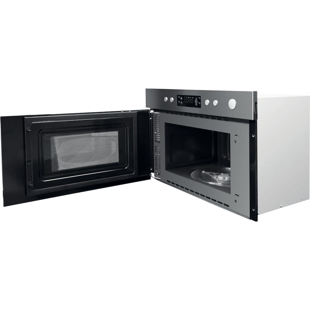 Hotpoint MN 314 IX H Built-In Microwave - Stainless Steel