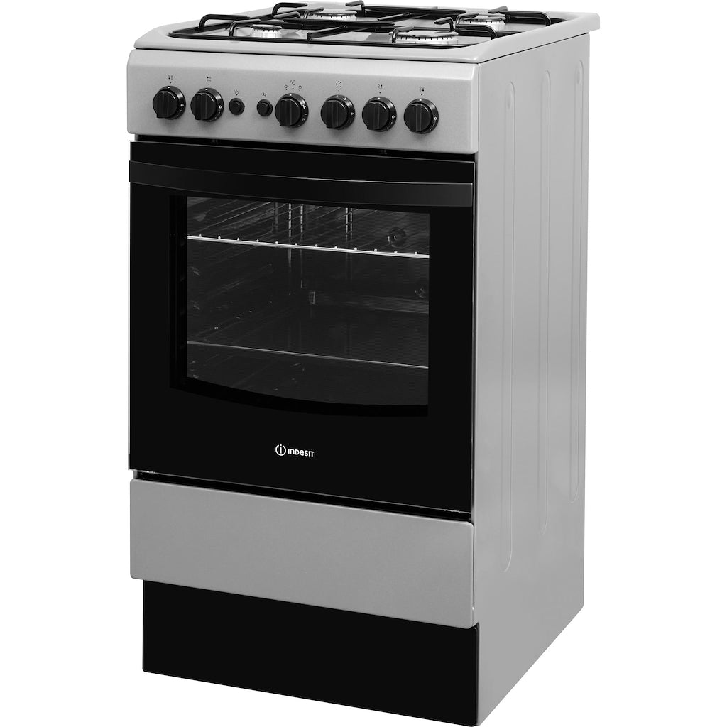 Indesit IS5G1PMSS/UK Cooker - Silver