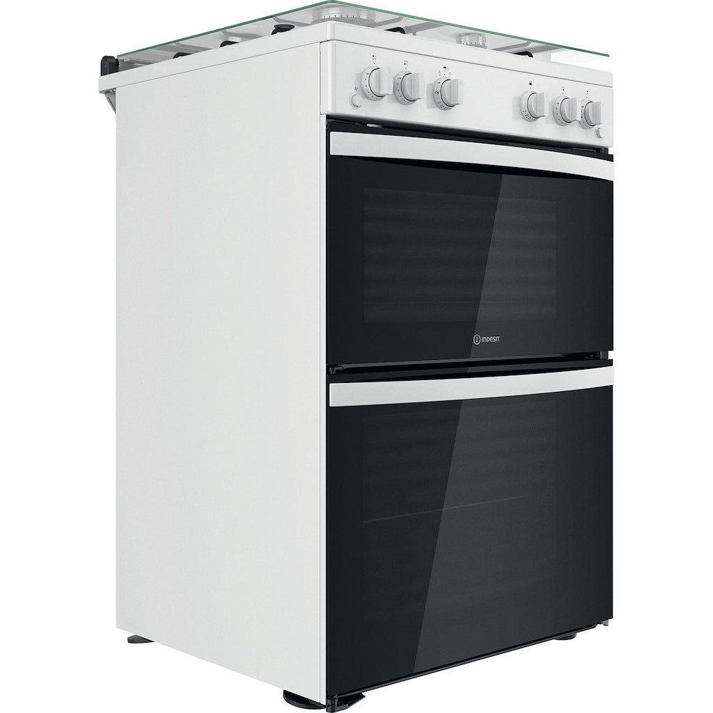Indesit ID67G0MCW/UK Double Cooker - White