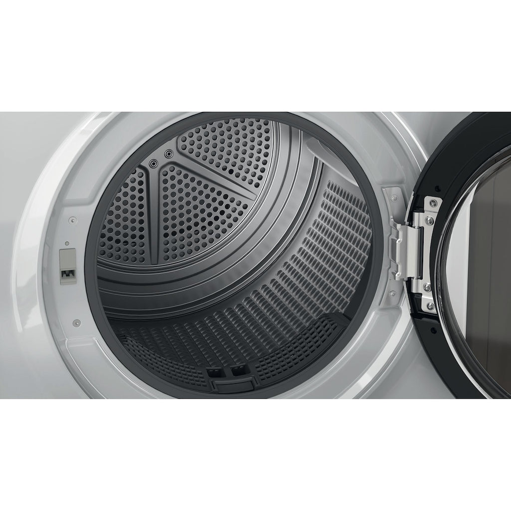 Hotpoint NT M11 82SSK UK Freestanding 8kg Heat Pump Tumble Dryer - Silver