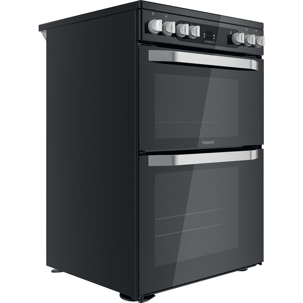 Hotpoint HDM67V9HCB/U Electric Double Cooker - Black