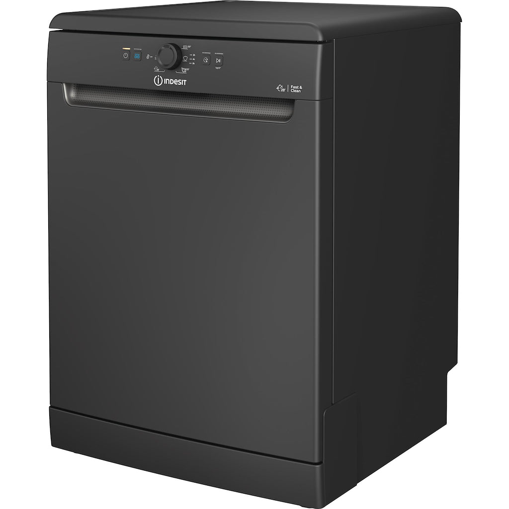 Indesit DFE 1B19 B UK EcotimeDishwasher - Black