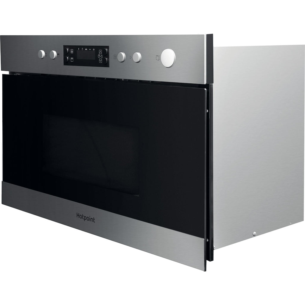 Hotpoint MN 314 IX H Built-In Microwave - Stainless Steel