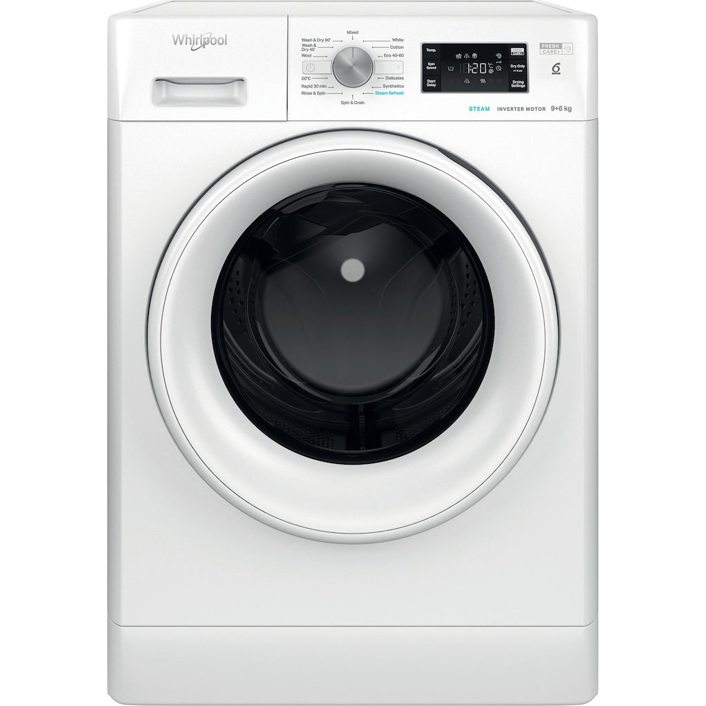 Whirlpool FFWDB 964369 WV UK Freestanding Washer Dryer