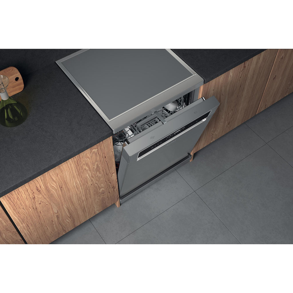 Hotpoint HFP 5O41 WLG X UK Dishwasher - Stainless Steel
