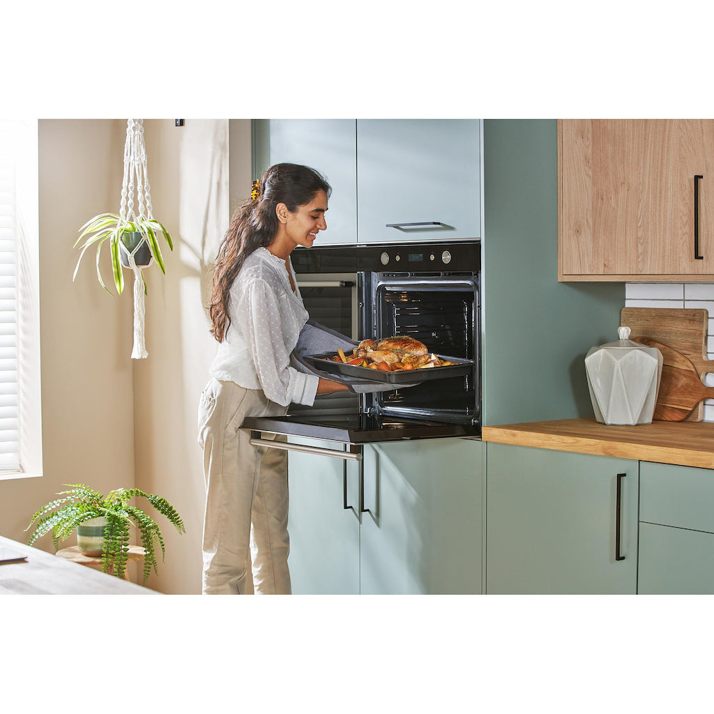 Hotpoint MP 676 IX H Built-In Microwave - Stainless Steel