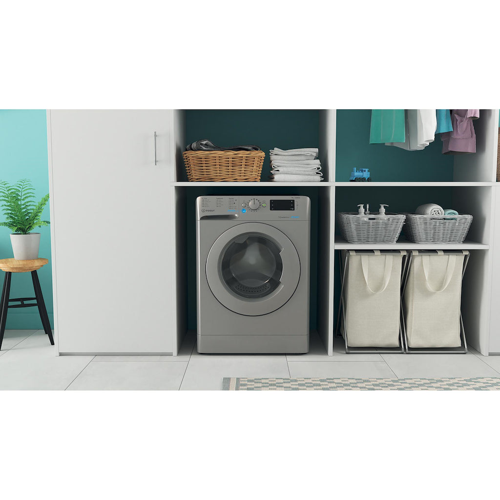Indesit BWE91496XSUKN 9kg Washing Machine - Silver