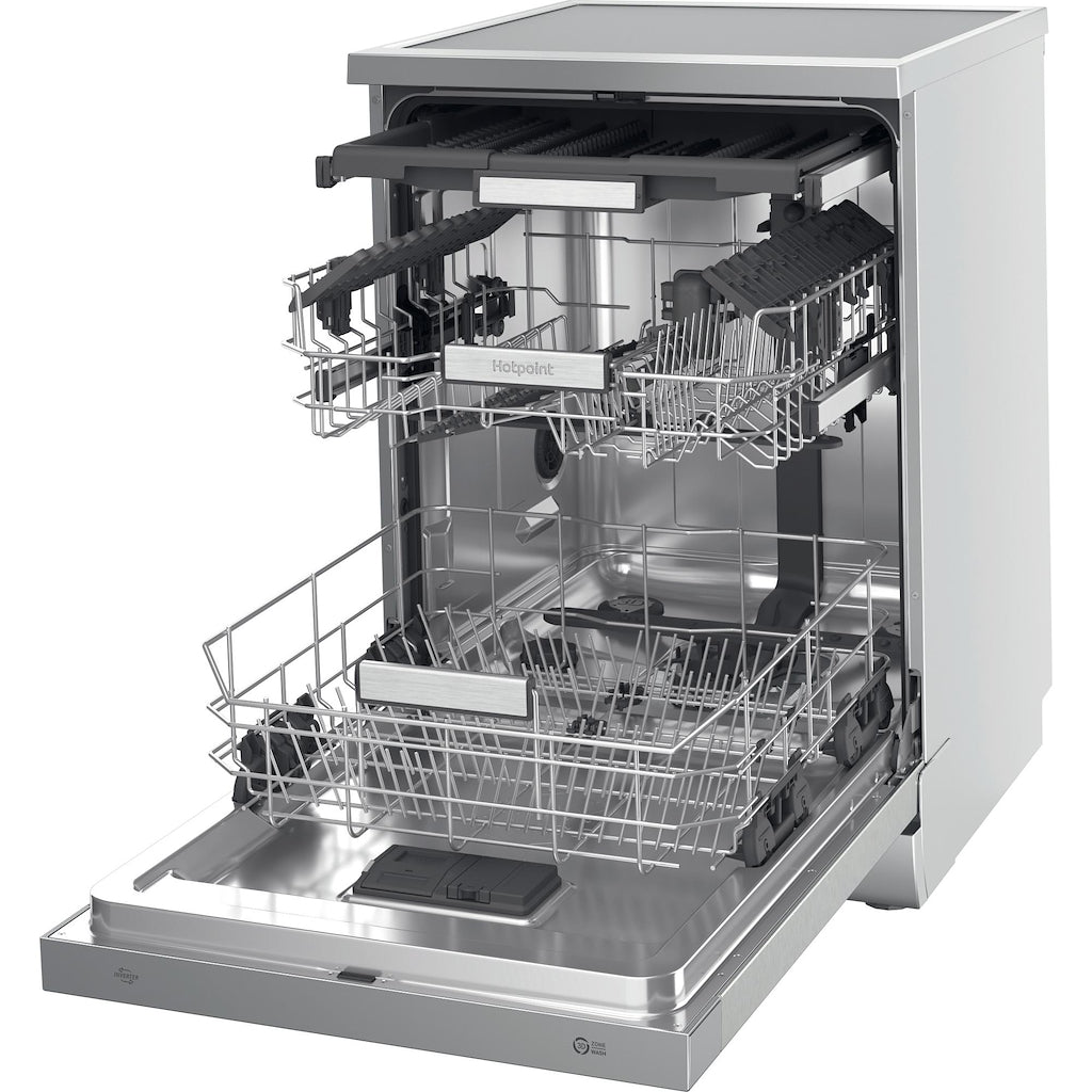 Hotpoint H7F HS51 X UK Maxi Space Freestanding 15 Place Settings Dishwasher