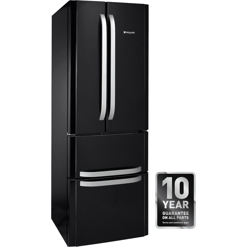 Hotpoint FFU4D K 1 Fridge Freezer - Black