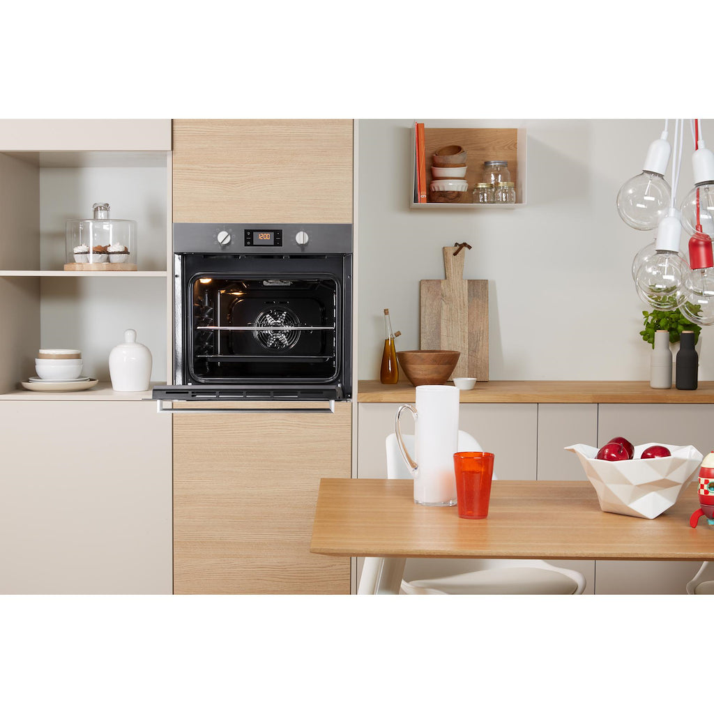 Indesit IFW 6340 IX UK Electric Single Built-In Oven - Stainless Steel