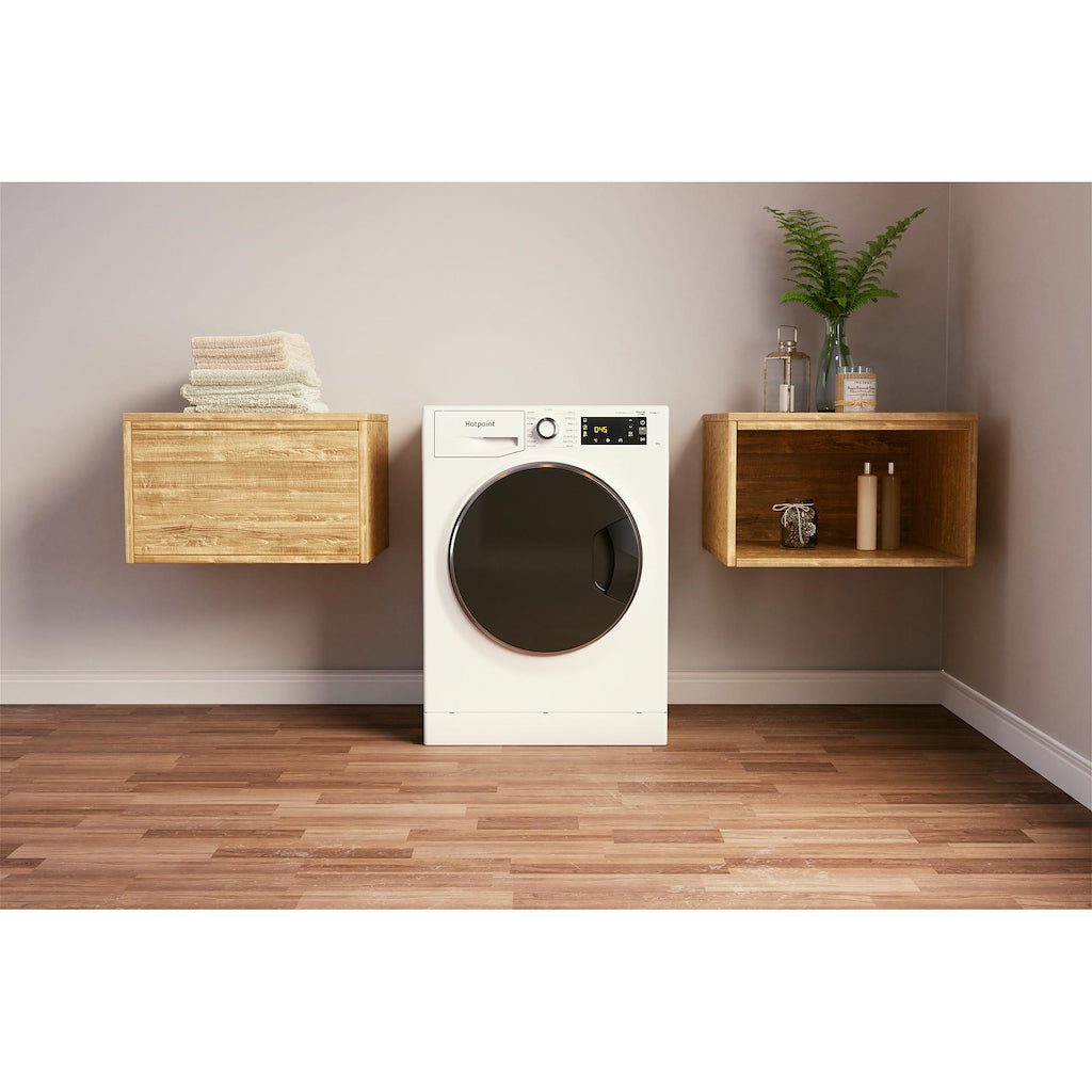 Hotpoint NLLCD1046WDAWUKN Freestanding Washing Machine