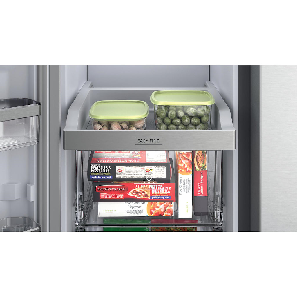 Hotpoint HQ9 M2L UK Active 4 Door Fridge Freezer - Stainless Steel