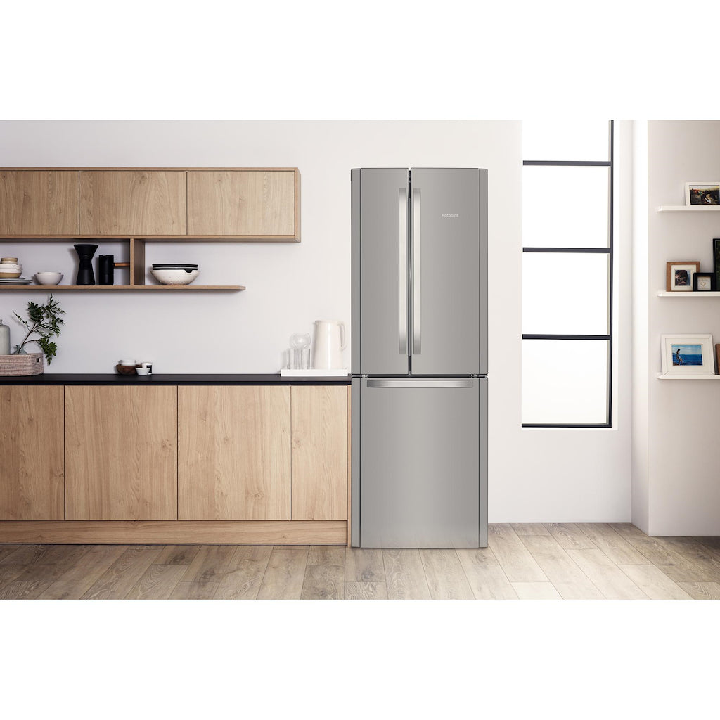 Hotpoint FFU3D X 1 Fridge Freezer - Stainless Steel