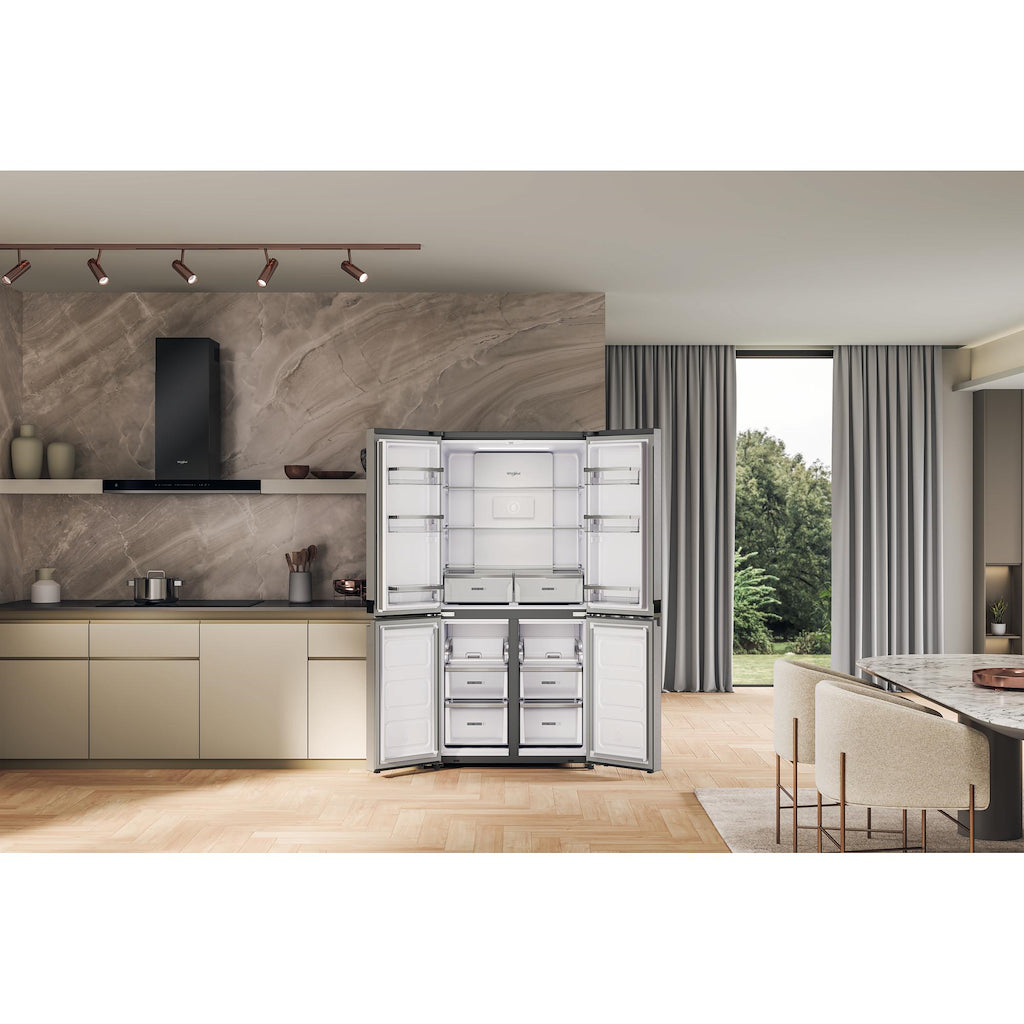 Whirlpool WQ9B2LG American 4 Door Fridge Freezer