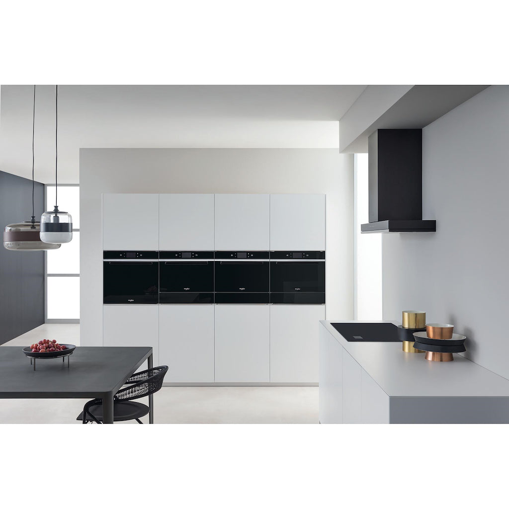 Whirlpool WHSS 90F L T C K W Collection Cooker Hood 90cm - Black