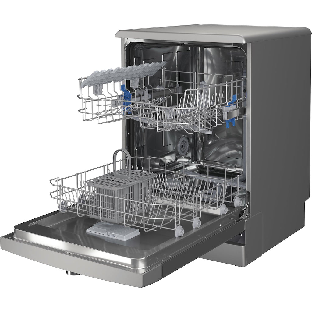 Indesit DFE 1B19 X UK Dishwasher - Silver