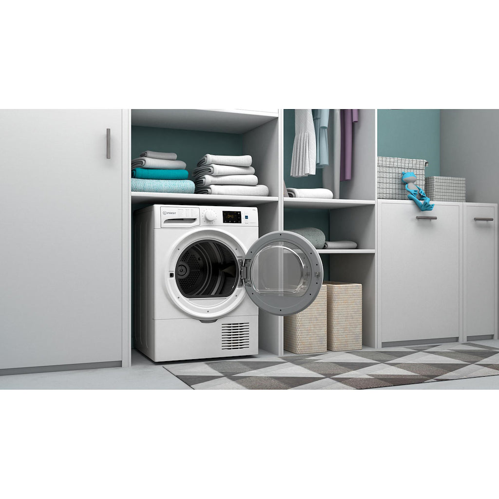 Indesit I3 D81W UK Condenser Tumble Dryer - White