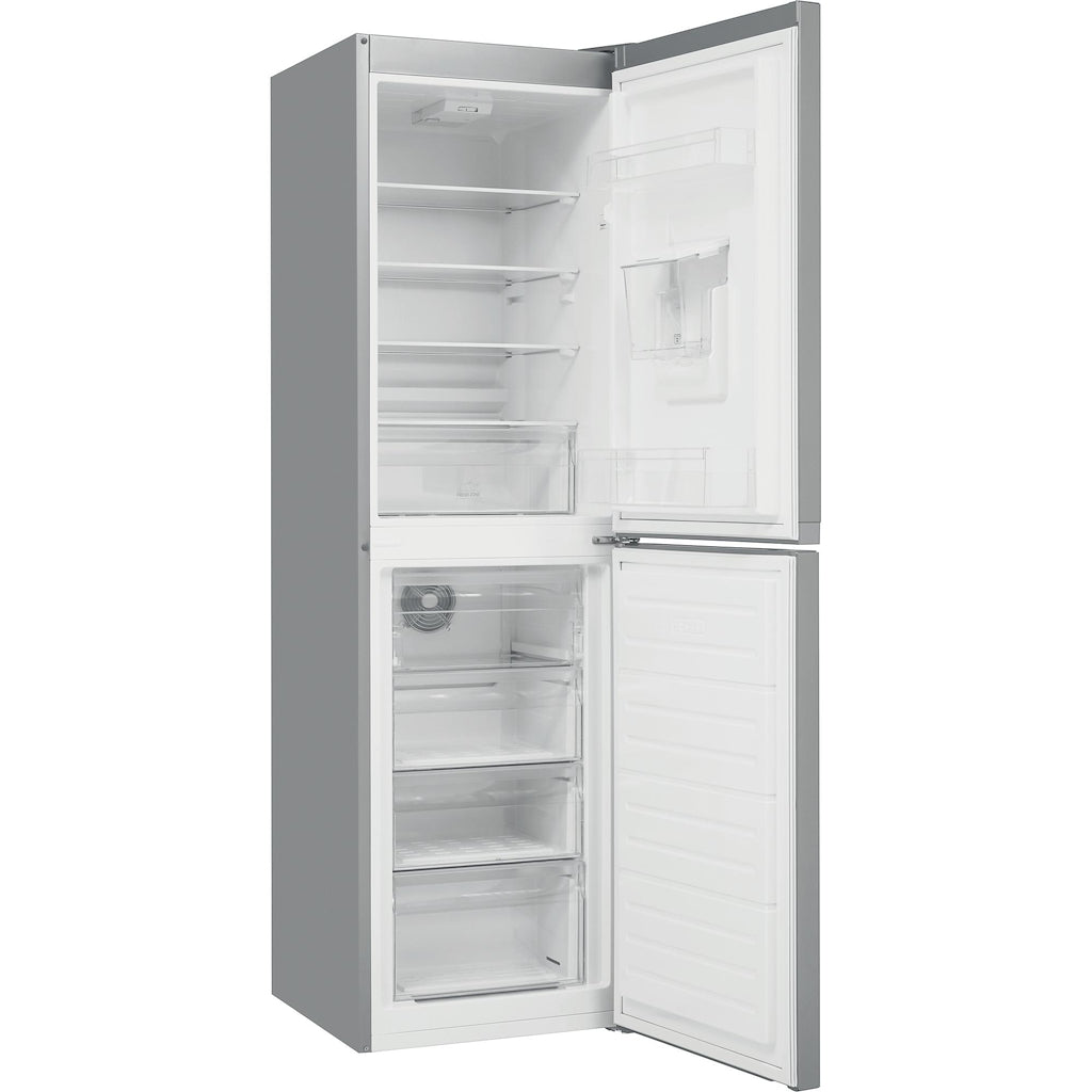 Hotpoint HBNF55182SAQUAUK 54cm Frost Free Fridge Freezer - Silver