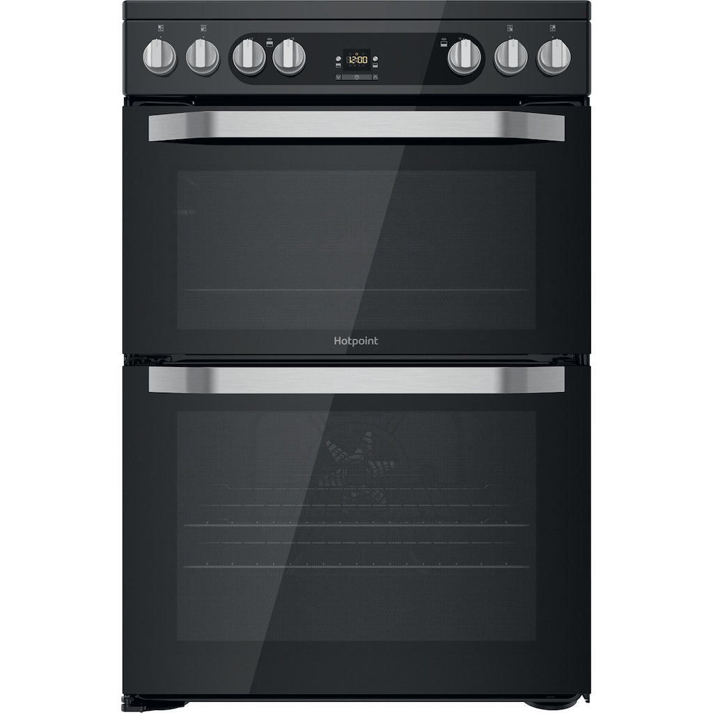 Hotpoint HDM67V9HCB/U Electric Double Cooker - Black