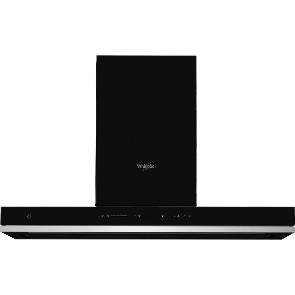 Whirlpool WHSS 90F L T C K W Collection Cooker Hood 90cm - Black