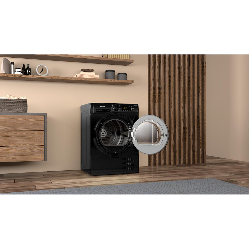 Hotpoint H3 D91B UK Condenser Tumble Dryer - Black