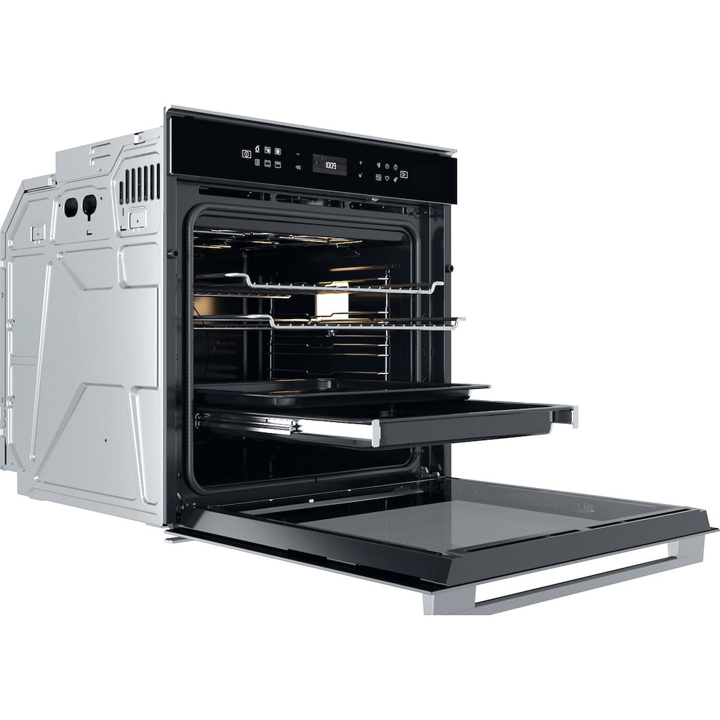 Whirlpool W7 OS4 4S1 P W Collection Built-In Electric Single Oven - Stainless Steel