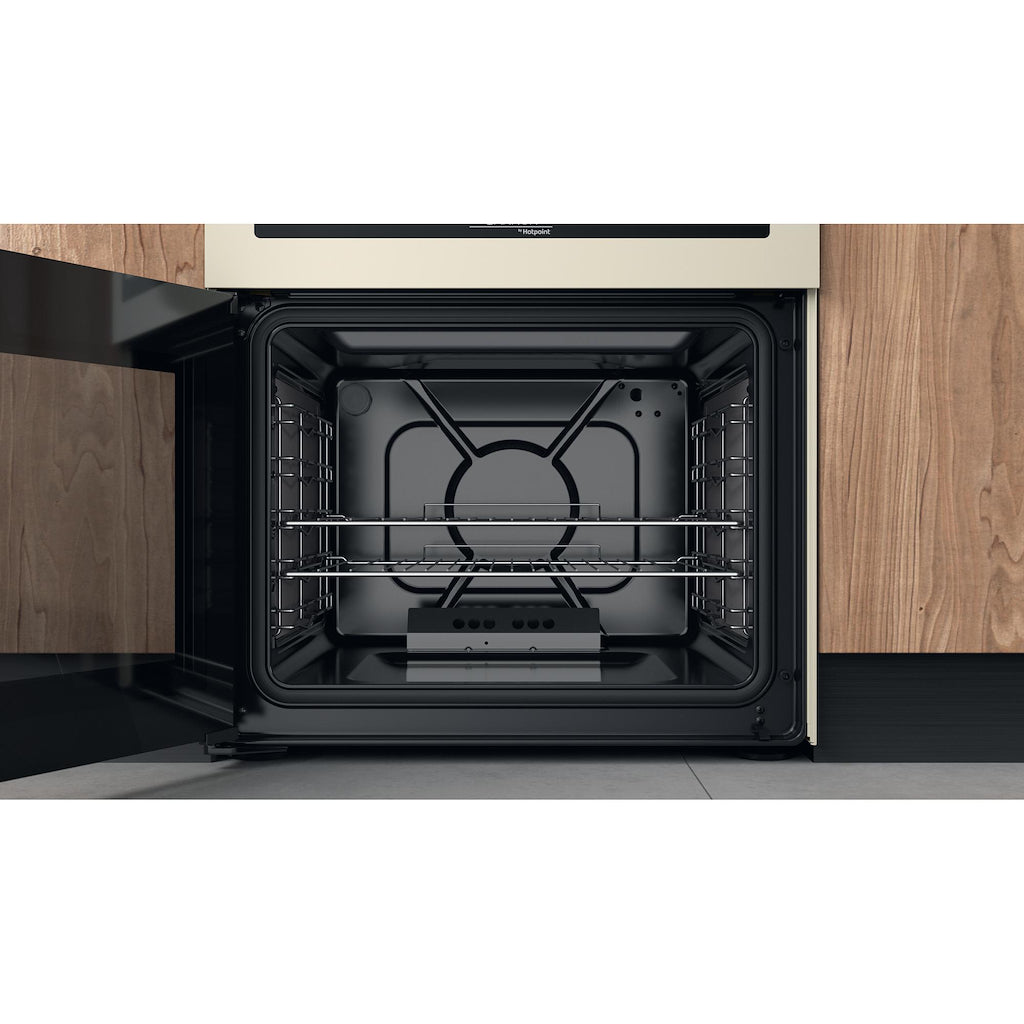Hotpoint CD67G0C2CJ/UK Gas Cooker 60cm Double Oven - Jasmine
