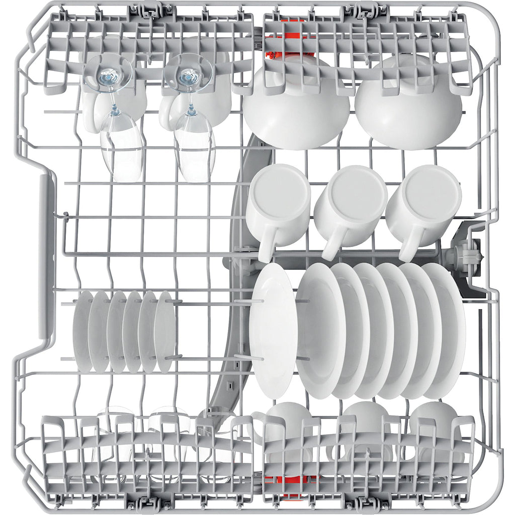 Hotpoint H3FC14BN7ASUK Freestanding 60cm Dishwasher - Silver