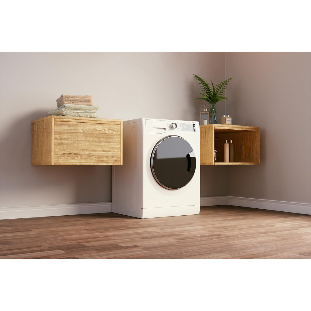 Hotpoint NLLCD1046WDAWUKN Freestanding Washing Machine