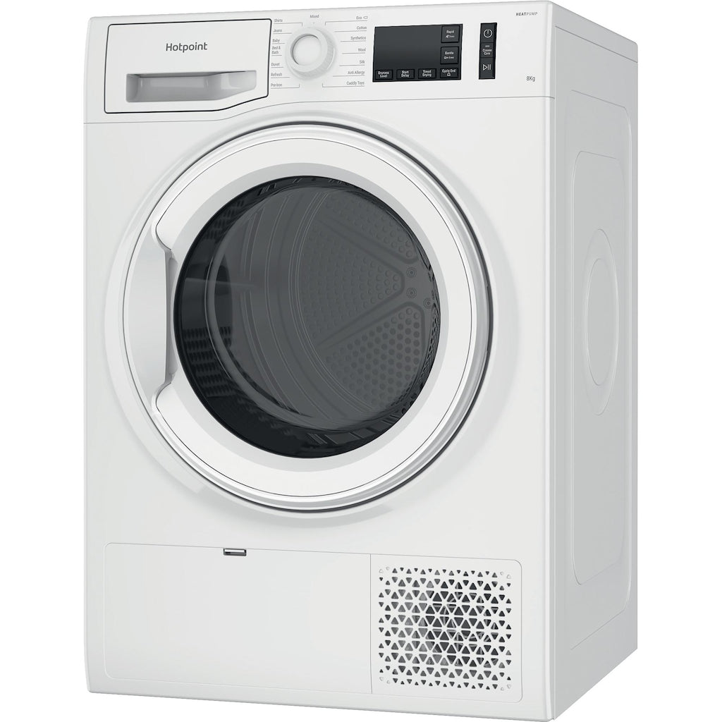 Hotpoint NT M11 82 UK Freestanding 8kg Heat Pump Tumble Dryer - White
