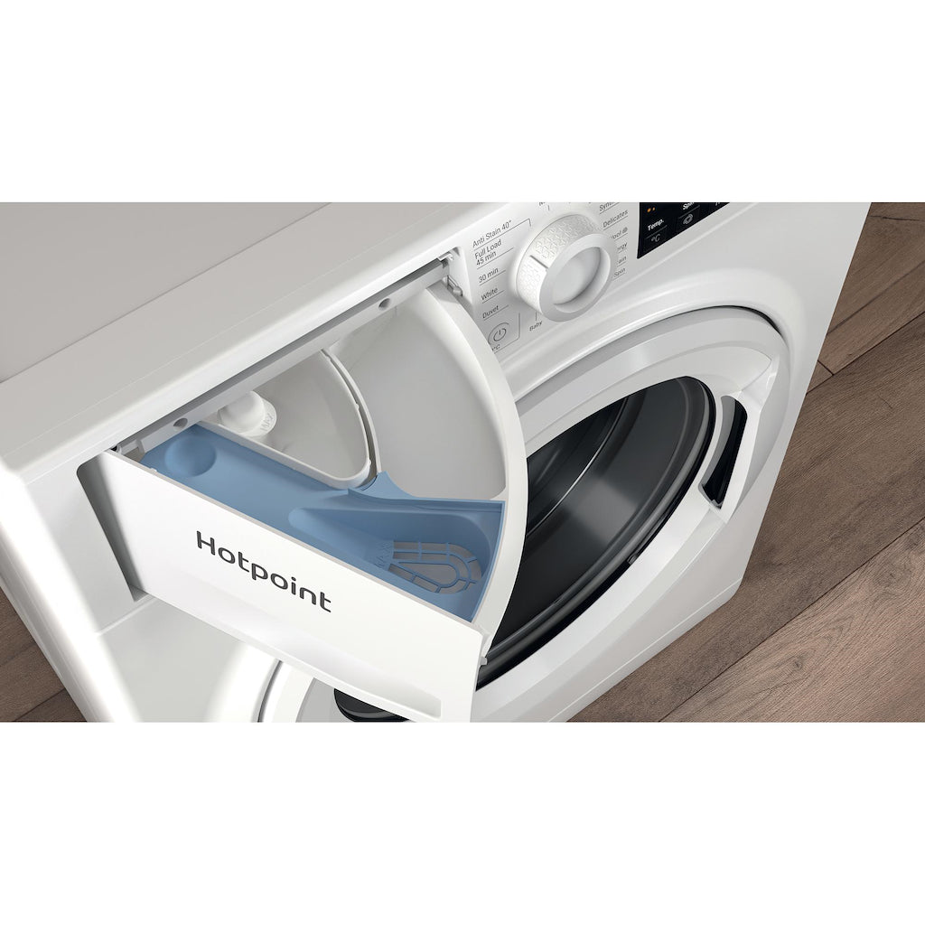 Hotpoint NSWM965CWUKN Freestanding Washing Machine
